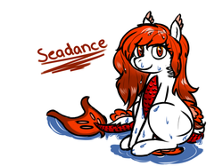 Size: 2131x1595 | Tagged: safe, artist:anonymous, oc, oc only, oc:seadance, cyoa, cyoa:circle magic, solo