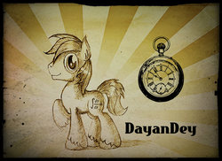 Size: 1024x744 | Tagged: safe, oc, oc only, oc:dayan, oc:dayandey, earth pony, pony, solo