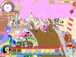 Size: 800x600 | Tagged: safe, oc, oc only, legends of equestria, 3d, game, party