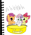 Size: 1864x2104 | Tagged: dead source, safe, artist:dagnytheartist, apple bloom, scootaloo, sweetie belle, g4, cute, cutie mark crusaders, roller coaster, screaming, traditional art, tree sap and pine needles