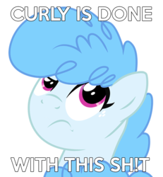 Size: 800x865 | Tagged: safe, artist:va1ly, oc, oc only, oc:curly mane, image macro, meme, reaction image, solo