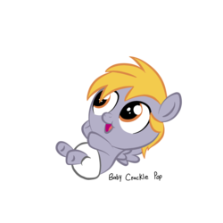 Size: 2000x2000 | Tagged: safe, artist:saveraedae, crackle pop, pony, g4, the cart before the ponies, baby, baby pony, colt, cute, diaper, foal, high res, lying down, on back, simple background, transparent background