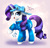 Size: 2000x1900 | Tagged: safe, artist:joakaha, rarity, g4, my little pony: friendship is magic, the cart before the ponies, backwards ballcap, belt, clothes, dialogue, dirty, female, hat, mechanic, open mouth, pants, raised hoof, signature, solo, text