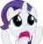 Size: 3038x3108 | Tagged: safe, artist:gebos97531, rarity, g4, my little pony: friendship is magic, the cart before the ponies, .svg available, female, filly, filly rarity, high res, simple background, solo, transparent background, vector, younger