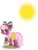 Size: 5457x7206 | Tagged: safe, artist:8-notes, cheerilee, g4, my little pony: friendship is magic, the cart before the ponies, .svg available, absurd resolution, cheerileeder, cheerleader, female, inkscape, ponyscape, raised hoof, simple background, solo, transparent background, vector