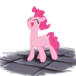 Size: 1024x1024 | Tagged: safe, artist:satv12, pinkie pie, earth pony, pony, g4, animated, dancing, female, frame by frame, happy, headbang, mare, party hard, solo