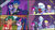 Size: 2584x1464 | Tagged: safe, artist:themexicanpunisher, edit, edited screencap, screencap, flash sentry, sci-twi, timber spruce, trixie, twilight sparkle, equestria girls, g4, my little pony equestria girls: legend of everfree, my little pony equestria girls: rainbow rocks, clothes, female, glasses, male, ponytail, rainbow rocks outfit, reaction, ship:flashlight, shipping, straight, timbertwi, trixie and the illusions, twilight sparkle (alicorn)