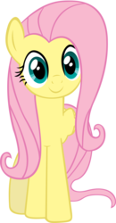 Size: 5000x9595 | Tagged: safe, artist:richhap, fluttershy, g4, absurd resolution, cute, female, simple background, solo, transparent background, vector