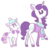 Size: 915x888 | Tagged: safe, artist:girl-frxm-mars, rarity, sweetie belle, g4, clothes, happy, hat, scarf, sweater, winter