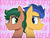 Size: 1847x1396 | Tagged: safe, artist:higglytownhero, flash sentry, timber spruce, pony, equestria girls, g4, my little pony equestria girls: legend of everfree, equestria girls ponified, meme, ponified, waifu thief