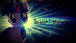 Size: 1920x1080 | Tagged: safe, artist:bronyyay123, twilight sparkle, g4, female, lens flare, solo, wallpaper