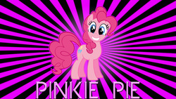 Size: 1920x1080 | Tagged: safe, artist:bronyyay123, pinkie pie, g4, female, smiling, solo, wallpaper