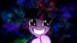 Size: 1920x1080 | Tagged: safe, artist:bronyyay123, twilight sparkle, g4, cute, smiling, starry eyes, wallpaper, wingding eyes