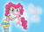 Size: 2100x1500 | Tagged: safe, artist:monakaliza, pinkie pie, human, pony, g4, holding a pony, human ponidox, humanized