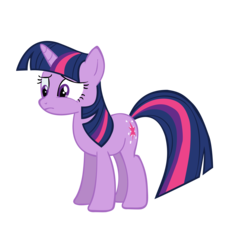 Size: 5270x5820 | Tagged: safe, artist:tryhardbrony, twilight sparkle, g4, absurd resolution, female, simple background, solo, transparent background, vector, worried