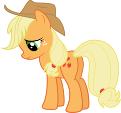 Size: 8300x7733 | Tagged: safe, artist:tryhardbrony, applejack, g4, absurd resolution, applebutt, butt, female, plot, sad, simple background, solo, transparent background, vector