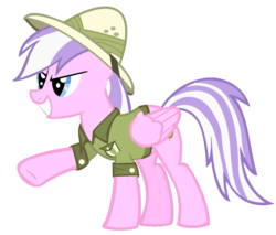 Size: 1024x874 | Tagged: safe, artist:blah23z, daring do, diamond tiara, g4, female, recolor, solo