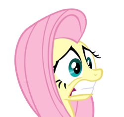 Size: 3162x3000 | Tagged: safe, artist:vexorb, fluttershy, g4, the return of harmony, faic, female, high res, shocked, simple background, solo, transparent background, vector