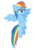 Size: 2500x3500 | Tagged: safe, artist:vexorb, rainbow dash, g4, may the best pet win, my little pony: friendship is magic, female, high res, simple background, solo, transparent background, unamused, vector