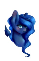 Size: 900x1385 | Tagged: safe, artist:dakosia, princess luna, pony, g4, female, solo