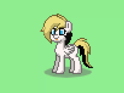 Size: 1542x1156 | Tagged: safe, oc, oc only, oc:whiteout, pegasus, pony, pony town, tongue out