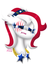 Size: 1024x1373 | Tagged: safe, artist:vanillaswirl6, oc, oc only, pony, vanillaswirl6's state ponies, crying, north carolina, solo