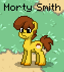 Size: 125x141 | Tagged: safe, pony, pony town, morty smith, rick and morty