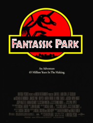 Size: 1045x1374 | Tagged: safe, alicorn, pony, crossover, jurassic park, poster