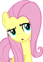 Size: 8604x12358 | Tagged: safe, artist:cyanlightning, fluttershy, flutter brutter, g4, :o, absurd resolution, female, simple background, solo, transparent background, vector