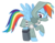 Size: 2100x1641 | Tagged: safe, artist:sketchmcreations, rainbow dash, dungeons and discords, g4, fantasy class, rainbow rogue, raised hoof, rogue, simple background, transparent background, vector