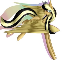 Size: 837x803 | Tagged: safe, artist:sweetmelon556, oc, oc only, pegasus, pony, heterochromia, solo