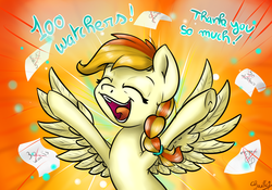 Size: 3029x2120 | Tagged: safe, artist:gaelledragons, oc, oc only, oc:little flame, pegasus, pony, high res, milestone, solo