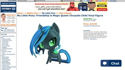 Size: 1334x750 | Tagged: safe, queen chrysalis, g4, entertainment earth, female, irl, photo, toy