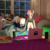 Size: 2000x2000 | Tagged: safe, artist:tahublade7, silver spoon, sweetie belle, earth pony, unicorn, anthro, plantigrade anthro, g4, 3d, anthro ponidox, barefoot, blaze the cat, clothes, computer, crossover, daz studio, feet, five nights at freddy's, five nights at freddy's 2, flower pattern underwear, food, game boy, high res, horn, laptop computer, marionette, panties, pink underwear, pizza, ship:silverbelle, shipping, sleepover, socks, sonic the hedgehog, sonic the hedgehog (series), tarzan, the pose, the puppet, underwear