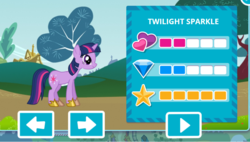 Size: 865x493 | Tagged: safe, twilight sparkle, g4, official, game, guardians of harmony