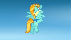 Size: 1100x618 | Tagged: safe, screencap, lightning dust, pony, g4, wonderbolts academy, butt, female, lightning butt, mare, plot