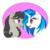 Size: 1004x994 | Tagged: safe, artist:xxthatsmytypexx, dj pon-3, octavia melody, vinyl scratch, pony, g4, female, lesbian, mare, ship:scratchtavia, shipping