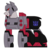 Size: 860x850 | Tagged: safe, artist:combatkaiser, pony, decepticon, megatron, ponified, simple background, solo, transformers, transformers animated, transparent background