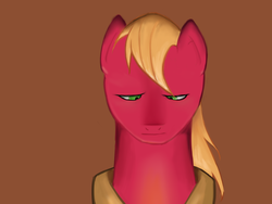 Size: 1600x1200 | Tagged: safe, artist:ch33zus, big macintosh, earth pony, pony, g4, male, solo, stallion