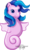 Size: 986x1668 | Tagged: safe, artist:anscathmarcach, wavedancer, sea pony, g1, g3, crossover, cute, female, g1 to g3, generation leap, mare, sea ponies, simple background, transparent background, wavedorable