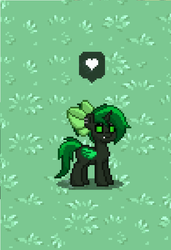 Size: 526x768 | Tagged: safe, oc, oc only, oc:wibble, changeling, pony, pony town, changeling oc, green changeling