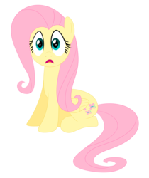 Size: 3531x4212 | Tagged: safe, artist:mirrorcrescent, fluttershy, g4, female, solo, surprised