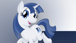 Size: 1920x1080 | Tagged: safe, artist:giantmosquito, pony, unicorn, facebook, ponified, solo