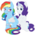 Size: 1600x1595 | Tagged: safe, artist:llacky, rainbow dash, rarity, pegasus, pony, unicorn, g4, bandage, duo, duo female, female, injured, lesbian, magic, mare, ship:raridash, shipping, simple background, sitting, telekinesis, transparent background