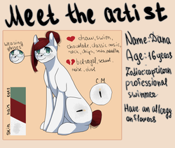 Size: 2600x2200 | Tagged: safe, artist:maria-fly, oc, oc only, oc:dana, high res, ponysona, reference sheet