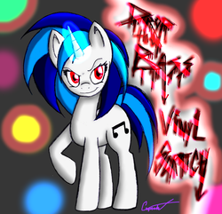 Size: 1634x1575 | Tagged: safe, artist:cee-tee, dj pon-3, vinyl scratch, pony, g4, female, solo, wrong eye color