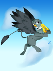 Size: 1080x1440 | Tagged: safe, artist:shelltoon, gabby, griffon, g4, the fault in our cutie marks, cute, female, solo