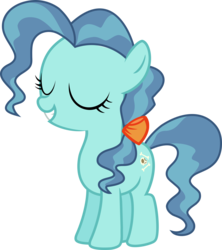 Size: 5781x6515 | Tagged: safe, artist:pink1ejack, petunia paleo, earth pony, pony, g4, the fault in our cutie marks, absurd resolution, eyes closed, female, inkscape, simple background, smiling, solo, transparent background, vector