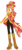 Size: 446x1000 | Tagged: safe, artist:sunsetshimmer333, sunset shimmer, equestria girls, g4, my little pony equestria girls: legend of everfree, alternate hairstyle, boots, clothes, crystal guardian, female, high heel boots, ponied up, shoes, smiling, solo