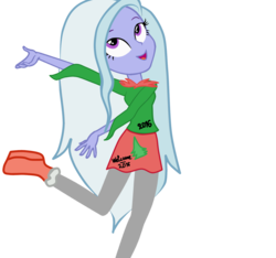 Size: 1445x1351 | Tagged: safe, artist:twiandersonsparkle, sugarcoat, equestria girls, g4, new year